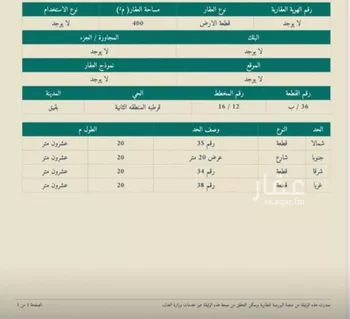 أرض للبيع في حي حي قرطبة - بقيق, مدينة بقيق, المنطقة الشرقية صورة 2