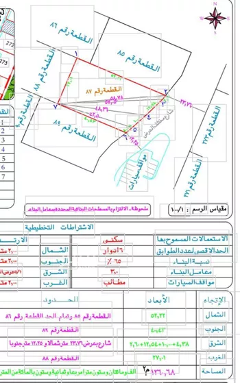أرض للبيع في شارع عمرو بن سعيد الثقفي رضي الله عنه, حي أم الجود, مدينة مكه المكرمه, منطقة مكة المكرمة صورة 2