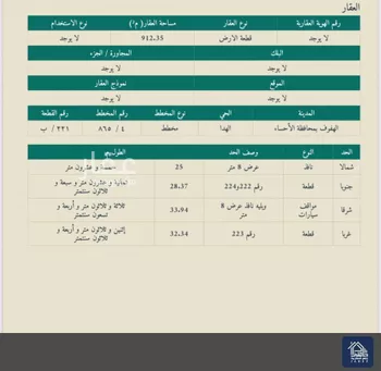 أرض للبيع في شارع ابو المغيره بن حزم, حي الهدا, مدينة الاحساء, المنطقة الشرقية