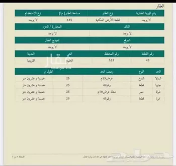أرض للبيع في شارع 3738119, حي الخليج, مدينة القويعيه, منطقة الرياض صورة 2