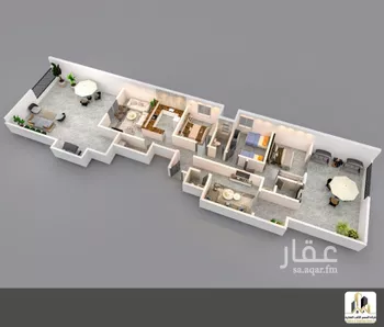 شقة للبيع في شارع التبر, حي الجوهرة, مدينة الدمام, المنطقة الشرقية صورة 2