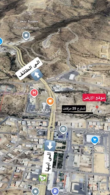 أرض للبيع في شارع البشاير, حي المروة, مدينة البشائر, منطقة عسير