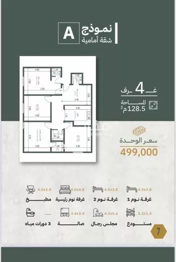 شقة للبيع في شارع تاج الرؤساء, حي الصفاء, مدينة جدة, منطقة مكة المكرمة صورة 5
