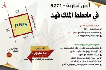 أرض للبيع في شارع خالد ابن يزيد ابن حارثة, حي الدويخلة, مدينة المدينه المنوره, منطقة المدينة المنورة صورة 5