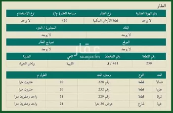 أرض للبيع في مدينة الذيبيه, منطقة القصيم صورة 4