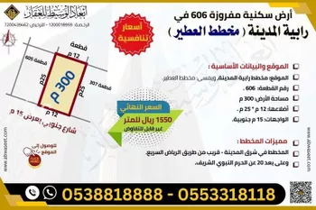 أرض للبيع في شارع عتبة بن سعيد, حي العاقول, مدينة المدينه المنوره, منطقة المدينة المنورة صورة 5