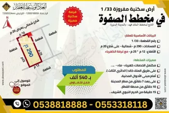 أرض للبيع في شارع عدي ابن ارطاة, حي الملك فهد, مدينة المدينه المنوره, منطقة المدينة المنورة