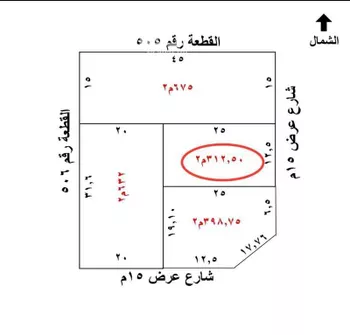 أرض للبيع في شارع 1286407, حي ضاحية نمار, مدينة الرياض, منطقة الرياض صورة 4