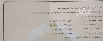أرض للبيع في شارع الشارع, حي المشرق, مدينة الرياض, منطقة الرياض صورة 2