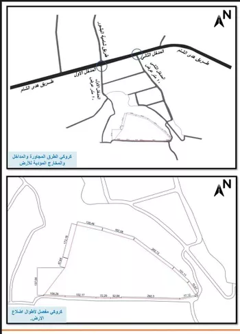أرض للبيع في شارع 000, حي الغزيات, مدينة الجموم, منطقة مكة المكرمة صورة 3