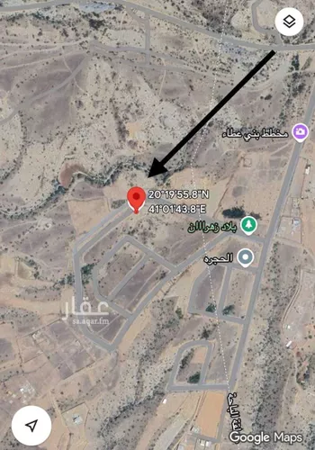أرض للبيع في حي بني عطا, مدينة بني عطا, منطقة الباحة صورة 3