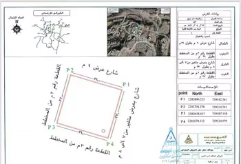 أرض للبيع في حي تهامة, مدينة قلوه, منطقة الباحة صورة 5