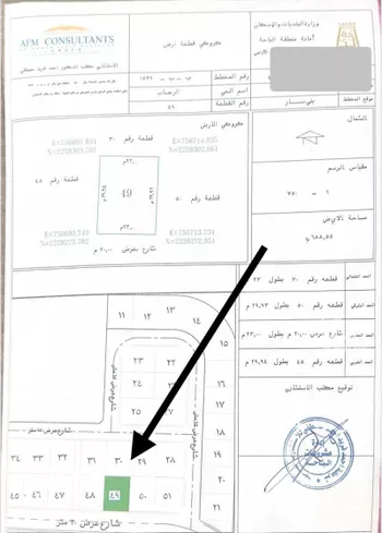 أرض للبيع في شارع حي ج1 109, حي الرحاب, مدينة الباحة, منطقة الباحة صورة 2