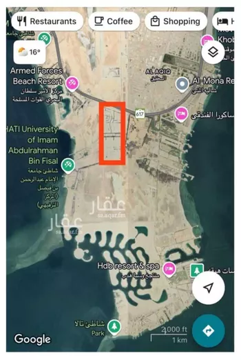 أرض للبيع في شارع الدارين, حي الدرة, مدينة الخبر, المنطقة الشرقية صورة 2