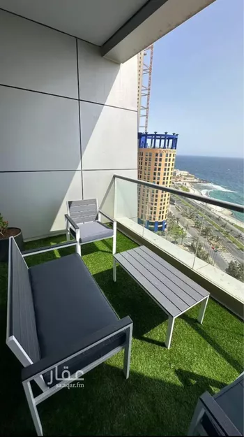شقة للإيجار في شارع طريق الكورنيش فرعي, حي الشاطئ, مدينة جدة, منطقة مكة المكرمة صورة 3
