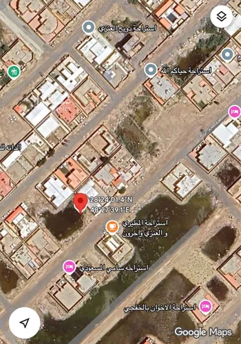 أرض للبيع في حي الروضة, مدينة الخفجى, المنطقة الشرقية