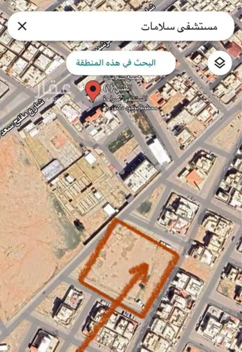 أرض للبيع في حي الفلاح, مدينة بريده, منطقة القصيم صورة 2