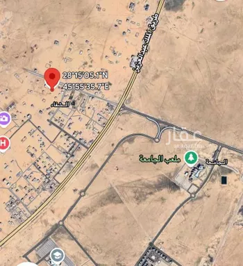أرض للبيع في شارع الشفا 353, حي الشفاء, مدينة حفر الباطن, المنطقة الشرقية
