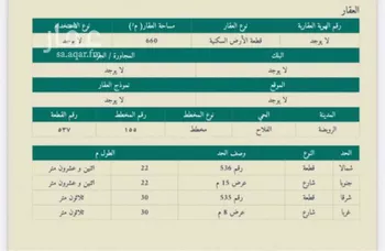 أرض للبيع في شارع الفلاح 7, حي الفلاح, مدينة القويعية - الرويضه, منطقة الرياض صورة 3