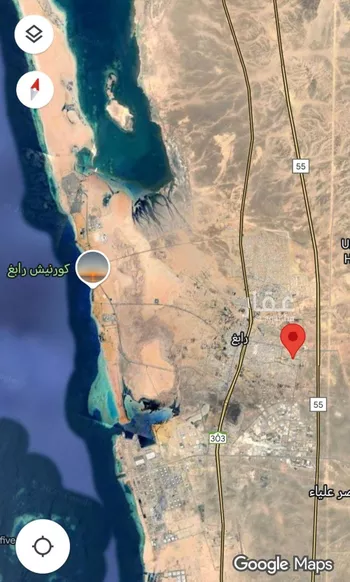 أرض للبيع في شارع ابو فالح الانصاري, حي المرجانية, مدينة رابغ, منطقة مكة المكرمة
