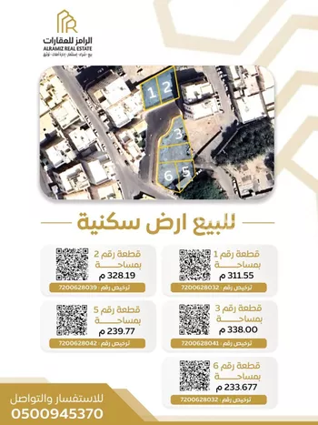 أرض للبيع في حي البحيرات, مدينة مكه المكرمه, منطقة مكة المكرمة