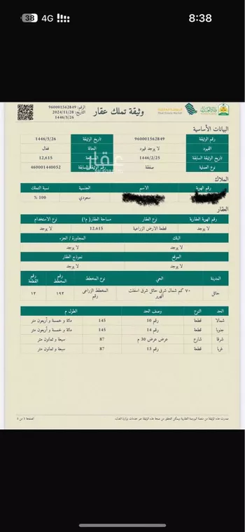 أرض للإيجار في شارع الموده ، الجلف ، منطقة حائل