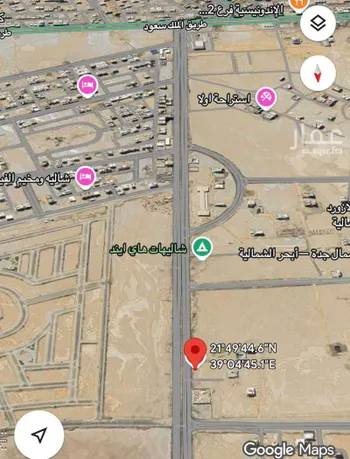أرض للإيجار في شارع شارع عبدالله بن أوس الأنصاري, حي الفنار, مدينة جدة, منطقة مكة المكرمة صورة 2