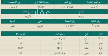 أرض للبيع في شارع ابراهيم بن الريس, حي الرجاء, مدينة الخبر, المنطقة الشرقية صورة 3
