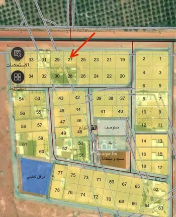أرض للبيع في مدينة القرعاء, منطقة القصيم
