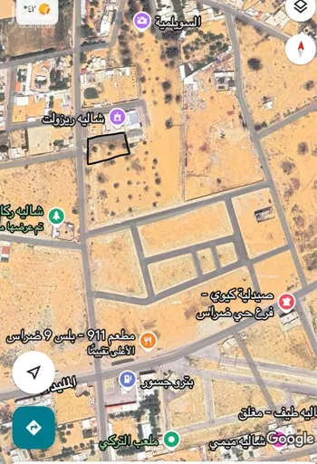 أرض للبيع في شارع الشفق 20, حي ضراس, مدينة البصر, منطقة القصيم