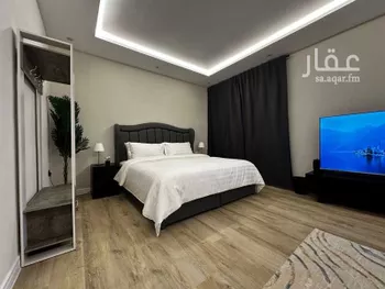 استديو مفروش للحجز في شارع ابي بن معاذ الانصاري ، حي الربيع ، الرياض ، منطقة الرياض صورة 3