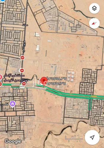 أرض للبيع في شارع طريق ديراب, حي عكاظ, مدينة الرياض, منطقة الرياض صورة 2