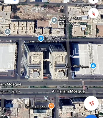 أرض للبيع في شارع شارع العائلة, حي الجامعة, مدينة مكه المكرمه, منطقة مكة المكرمة