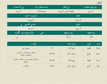 أرض للبيع في شارع لايوجد, مدينة ضرما, منطقة الرياض صورة 4