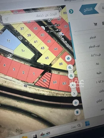 أرض للبيع في شارع الملك عبد الله, حي المنار, مدينة الدمام, المنطقة الشرقية