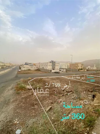 أرض للبيع في شارع عبيدالله ابن الحسن, حي الحيلة الغربي, مدينة محائل, منطقة عسير صورة 3