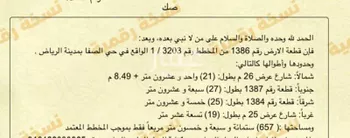 أرض للبيع في شارع محمد بن الهيثم بن شبابه, حي الصفاء, مدينة الرياض, منطقة الرياض صورة 3