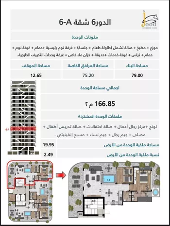 شقة للبيع في شارع وادي الشوكة, حي الصحافة, مدينة الرياض, منطقة الرياض صورة 5