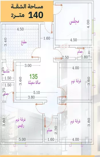 شقة للبيع في شارع إبراهيم الأنماطي, حي المنار, مدينة جدة, منطقة مكة المكرمة