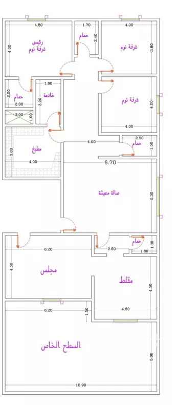 شقة للبيع في شارع إبراهيم الأنماطي, حي المنار, مدينة جدة, منطقة مكة المكرمة صورة 2