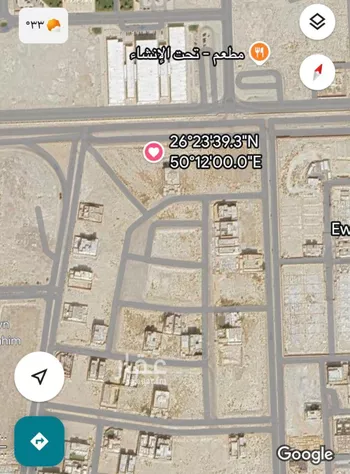 أرض للبيع في شارع عبدالرحمن ابن عوف, حي السيف, مدينة الدمام, المنطقة الشرقية صورة 3