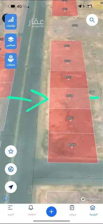 أرض للبيع في شارع جبل اجياد ، حي ضاحية نمار ، الرياض ، منطقة الرياض صورة 2