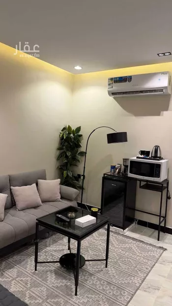 استديو مفروش للحجز في شارع إبراهيم بن نغيمش ، حي العقيق ، الرياض ، منطقة الرياض صورة 3