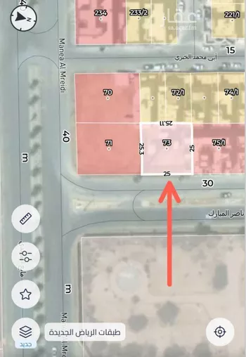أرض للبيع في شارع محمد بن ناصر المبارك, حي عرقة, مدينة الرياض, منطقة الرياض صورة 4