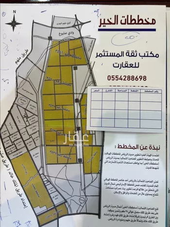 أرض للبيع في حي الخير, مدينة الرياض, منطقة الرياض صورة 3