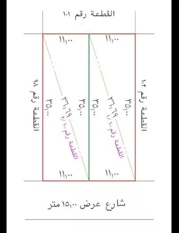 أرض للبيع في حي المصيف, مدينة بريده, منطقة القصيم صورة 2