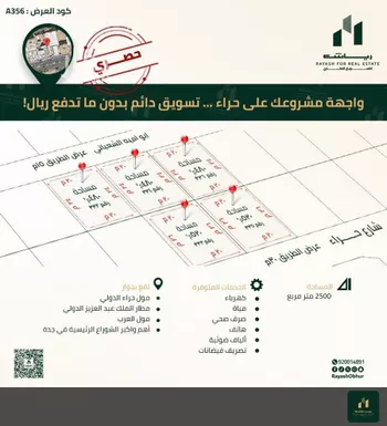 أرض للبيع في شارع حراء, حي النعيم, مدينة جدة, منطقة مكة المكرمة صورة 2