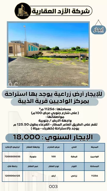 استراحة للإيجار في شارع 100, حي قرطبة, مدينة احد رفيدة - الواديين, منطقة عسير صورة 3