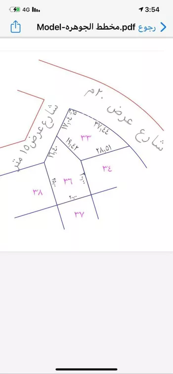 أرض للبيع في شارع ابو خراش السلمي ، حي جوهرة الخرج ، الخرج ، الخرج