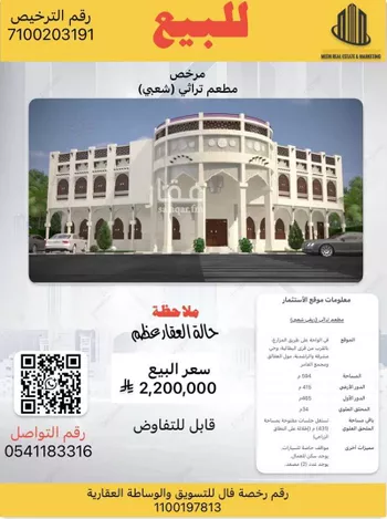 عمارة للبيع في حي الشراع الشمالي, مدينة الاحساء, المنطقة الشرقية